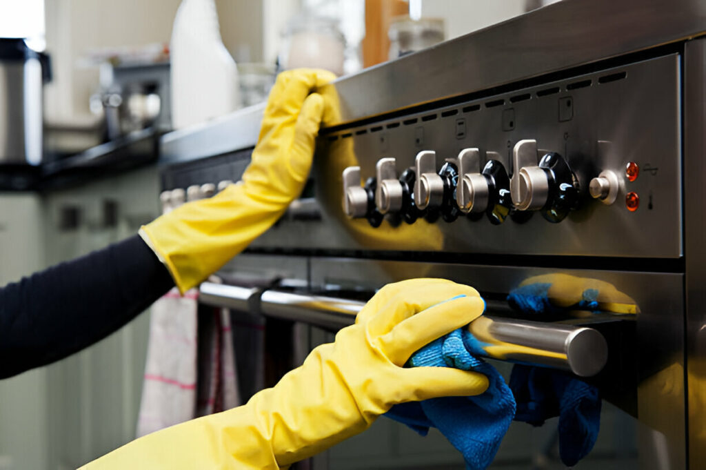 kitchen oven cleaning